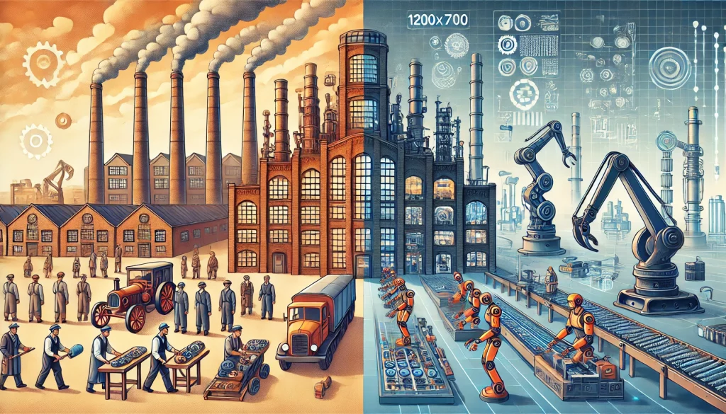 Evolution of the Manufacturing Sector