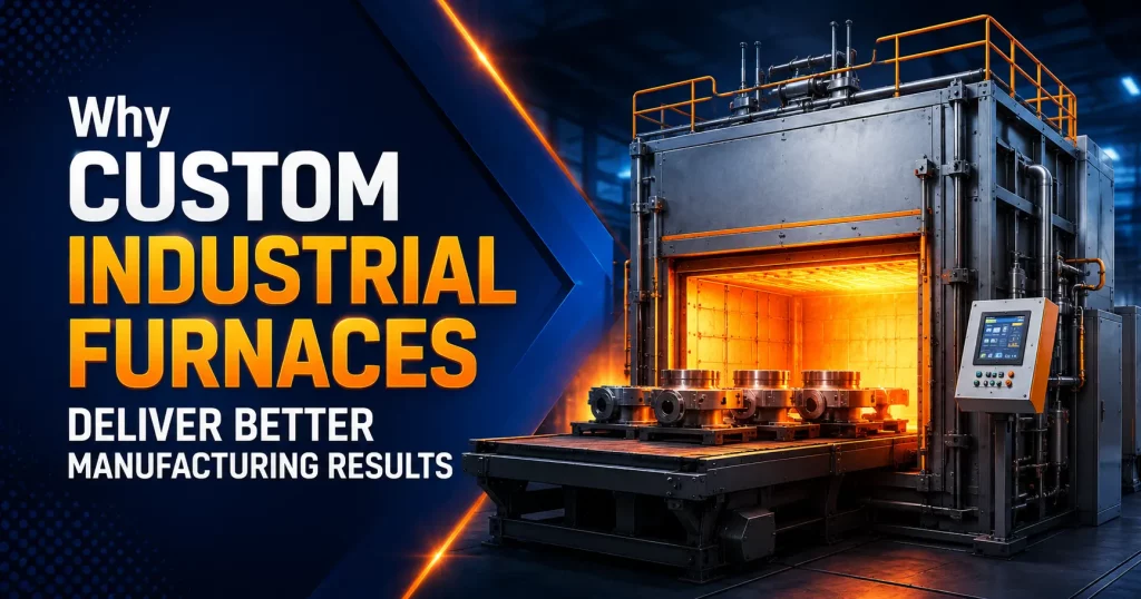 Custom industrial furnaces in action