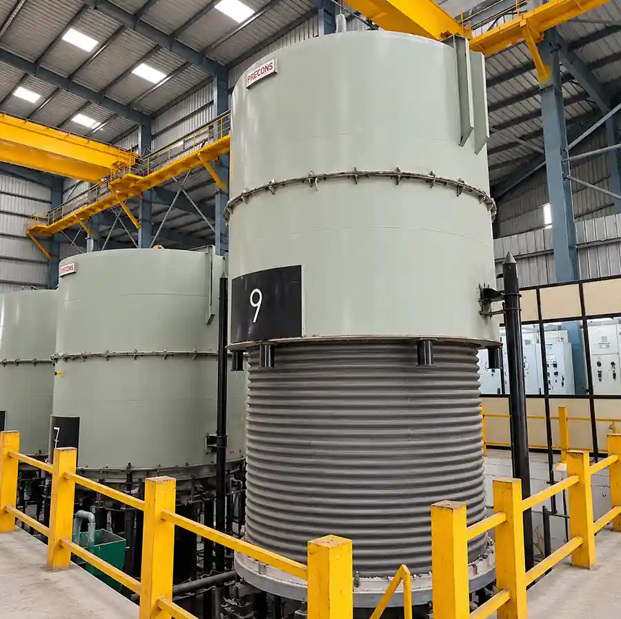 Custom-Designed Bell Type Annealing Furnace