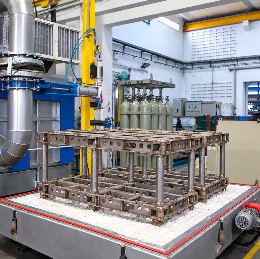 Custom-Designed Bogie Hearth Heat Treatment Furnace