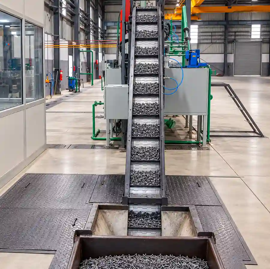 Custom-Designed Continuous Hardening & Tempering Furnace Line