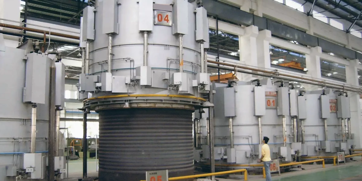 Bell annealing furnaces 2 Bell annealing furnaces